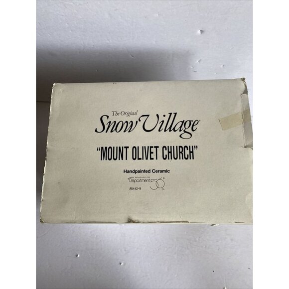 Dept 56 Snow Village - Mount Olivet Church - Picture 5 of 5